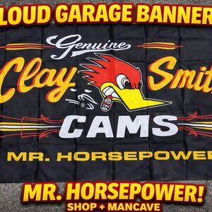 Beautiful Clay Smith Racing Banner 3x5 MR HP!!! 🔥